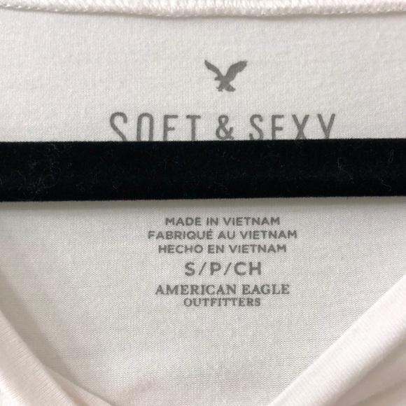 AE Soft and Sexy white tank - Picture 2 of 2